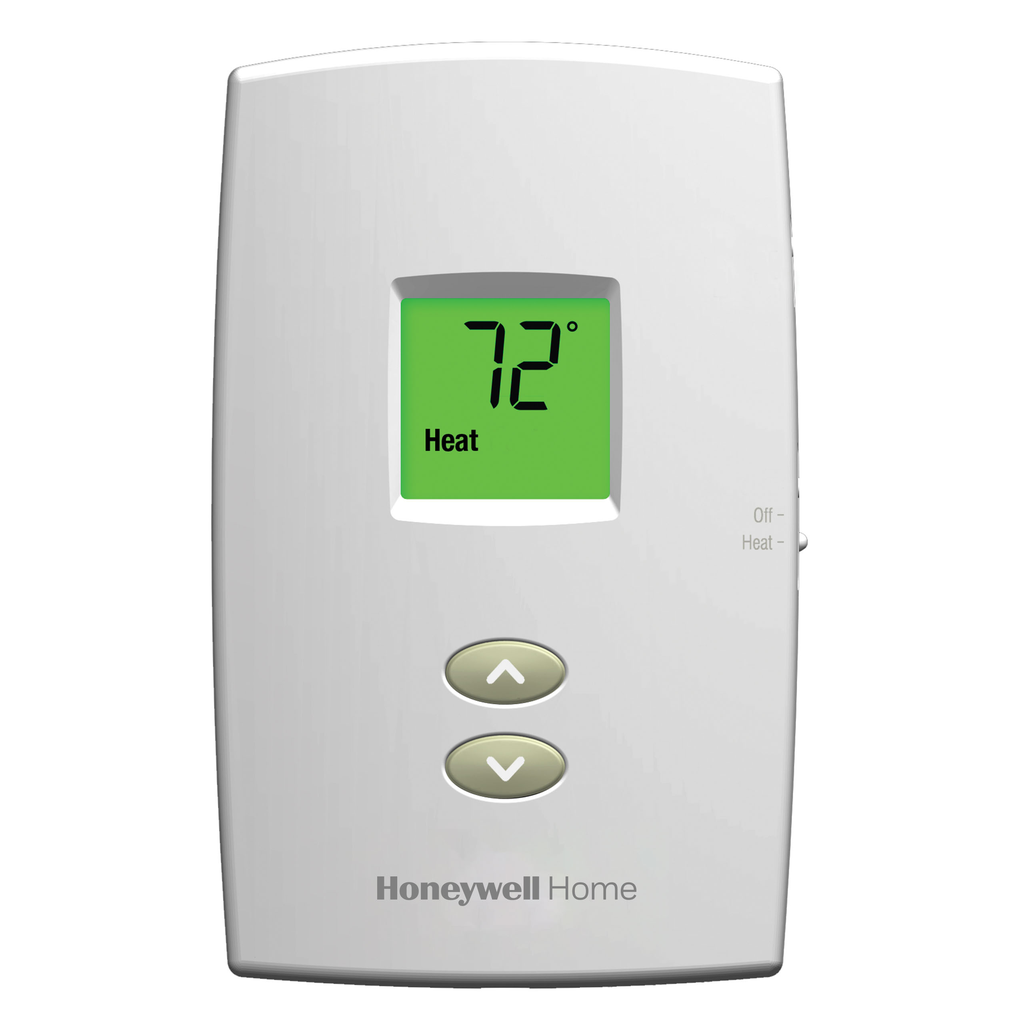 TH1100DV1000/U Digital Thermostat PRO 1000 Non-Programmable Heat Only from Honeywell